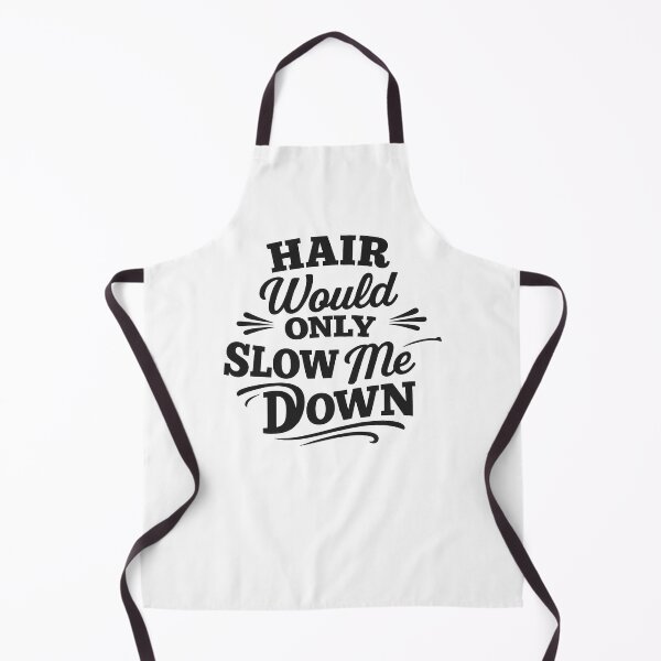 Item preview, Hair Would Only Slow Me Down,dad,husband designed and sold by CloudyPress.