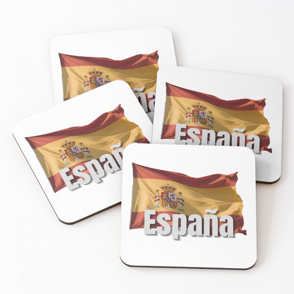 Artikelvorschau, Design mit wehender spanischer Flagge entworfen und verkauft von RVJdesigns.