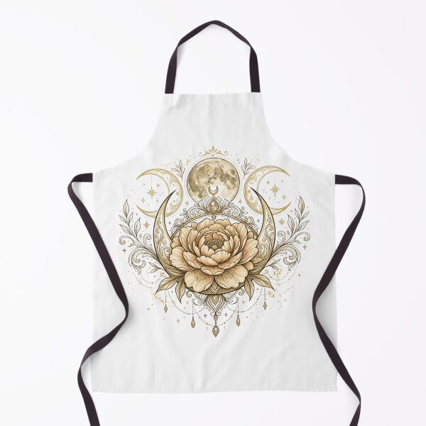 Item preview, Celestial Peony Moon Crown designed and sold by MoonSoul Studio.