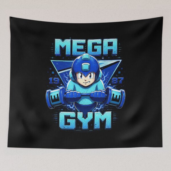 Item preview, megaman gym designed and sold by superhetero.