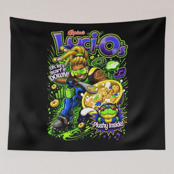 Item preview, Lucio cereal - overwatch designed and sold by superhetero.