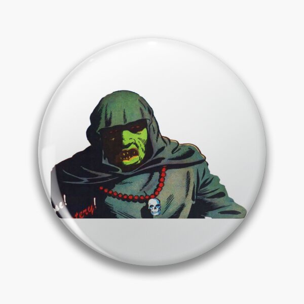 Item preview, Vintage Horror Comic Hooded Ghoul – Retro Green Vampire Graphic designed and sold by Lilith.3x313 Vault.