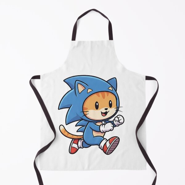 Item preview, Fast Cute Cat in Blue Costume designed and sold by CuteKats.