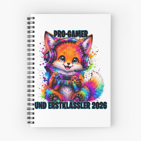 Item preview, Pro Gamer and first grader 2026 Fuchs Gaming designed and sold by MinimalChaosDE.