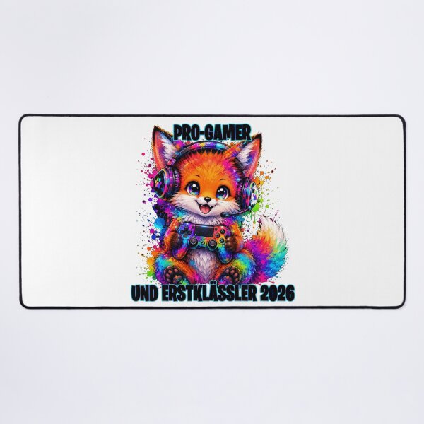 Item preview, Pro Gamer and first grader 2026 Fuchs Gaming designed and sold by MinimalChaosDE.