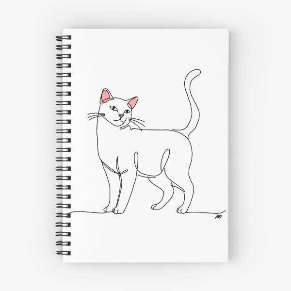 Item preview, Henry Cat Portrait Line Art Print designed and sold by Evil B Creative.