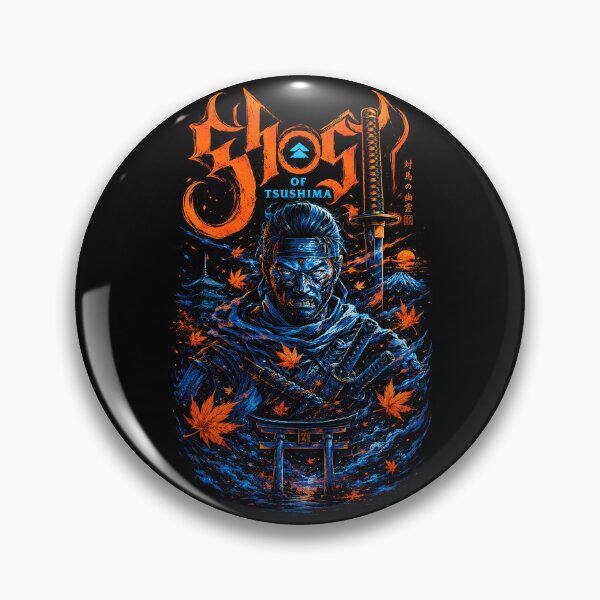 Item preview, Ghost of Tsushima orange designed and sold by superhetero.
