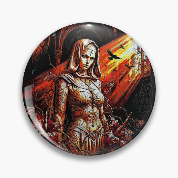 Item preview, Dark Gothic Art &amp; Fine Art Prints (1:1 Square Posters) designed and sold by Cyber-ART-Studio.