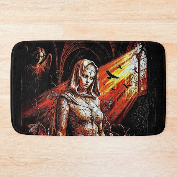 Item preview, Dark Gothic Art &amp; Fine Art Prints (1:1 Square Posters) designed and sold by Cyber-ART-Studio.