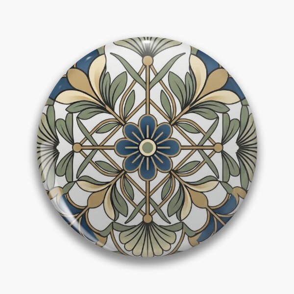 Item preview, Classical Floral Ornament- Victorian Style for phone case ,Pillows & Totes, mugs designed and sold by Art Wave Studio.