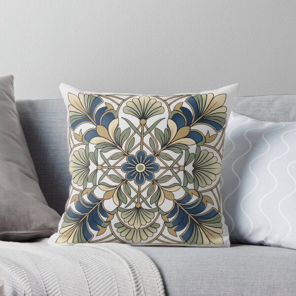 Item preview, Classical Floral Ornament- Victorian Style for phone case ,Pillows & Totes, mugs designed and sold by Art Wave Studio.