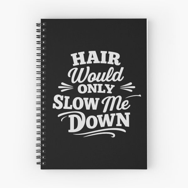 Item preview, Hair Would Only Slow Me Down,dad,husband designed and sold by CloudyPress.
