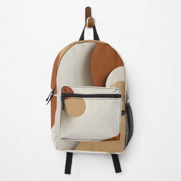Item preview, Minimalist Modular Shapes Clay Tones Print designed and sold by EnmarcArt.