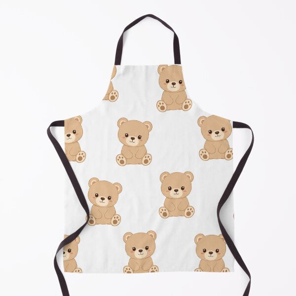 Item preview, Cute Kawaii Teddy Bear Adorable Nursery Animals Seamless Pattern designed and sold by Seculinator.