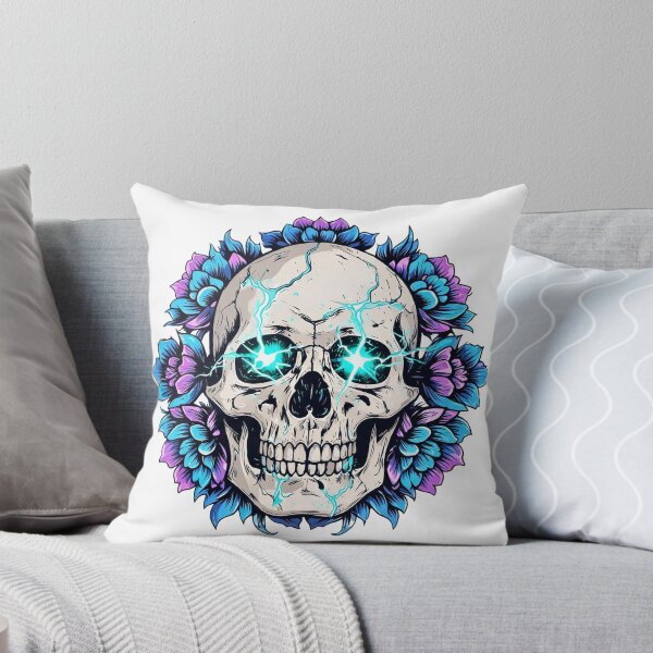Item preview, Neon Bloom Beneath The Skull designed and sold by YSiGn_.