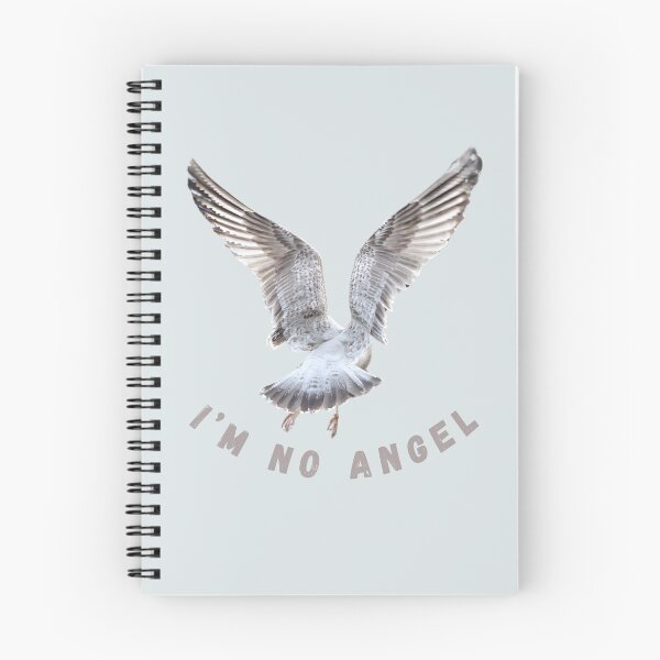 Item preview, I'm No Angel Seagull - Coastal Humour  designed and sold by MyriadNorfolk.