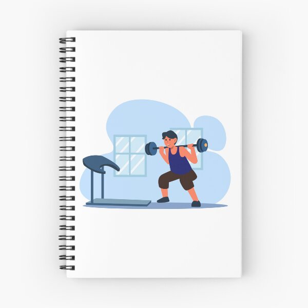 Item preview, Weightlifting in Gym designed and sold by Whatrogercook.