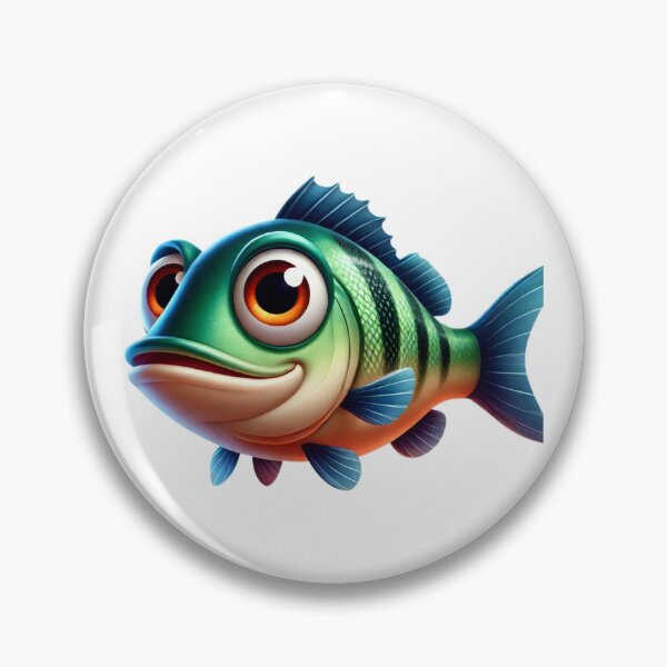 Item preview, Adorable Bass Fish designed and sold by Sillytoe.