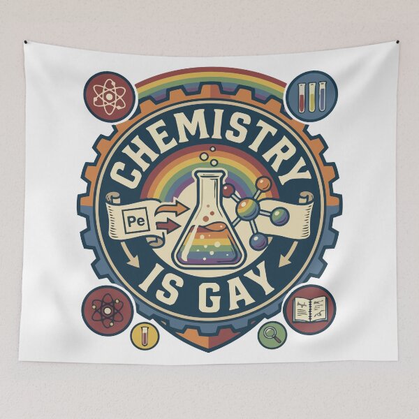 Item preview, Chemistry is Gay designed and sold by tigrootiger.