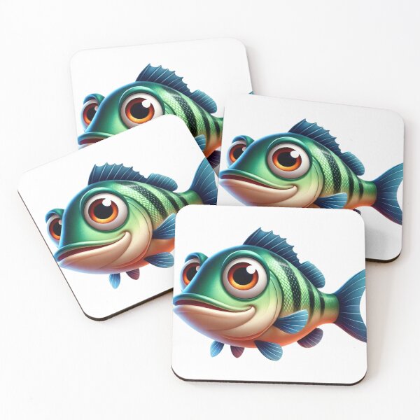 Item preview, Adorable Bass Fish designed and sold by Sillytoe.