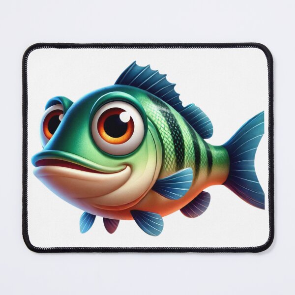 Item preview, Adorable Bass Fish designed and sold by Sillytoe.