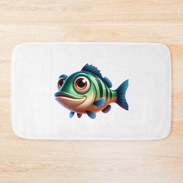 Item preview, Adorable Bass Fish designed and sold by Sillytoe.