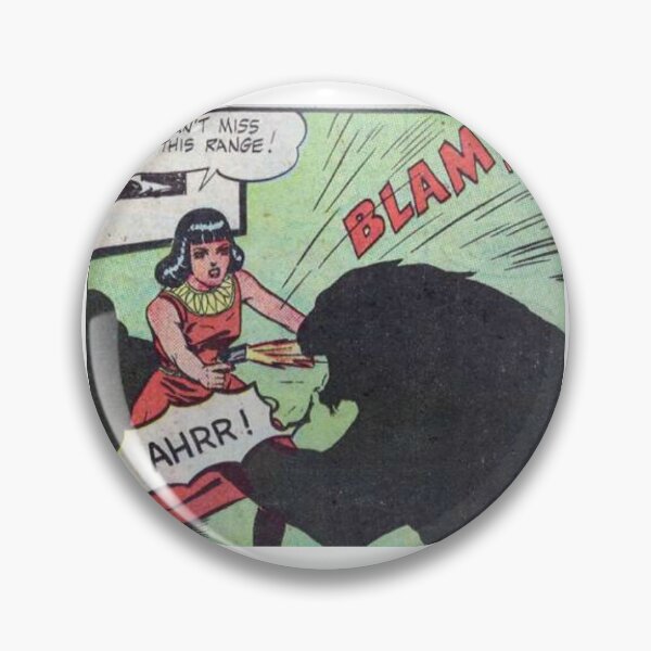 Item preview, I Can't Miss At This Range - Vintage Golden Age Comic Panel designed and sold by Lilith.3x313 Vault.