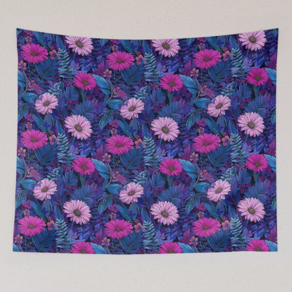 Item preview, Graceful Daisy Floral  - Flower Garden Pattern   - Valentine Gifts For Girlfriend designed and sold by RoyalStarsPatts.
