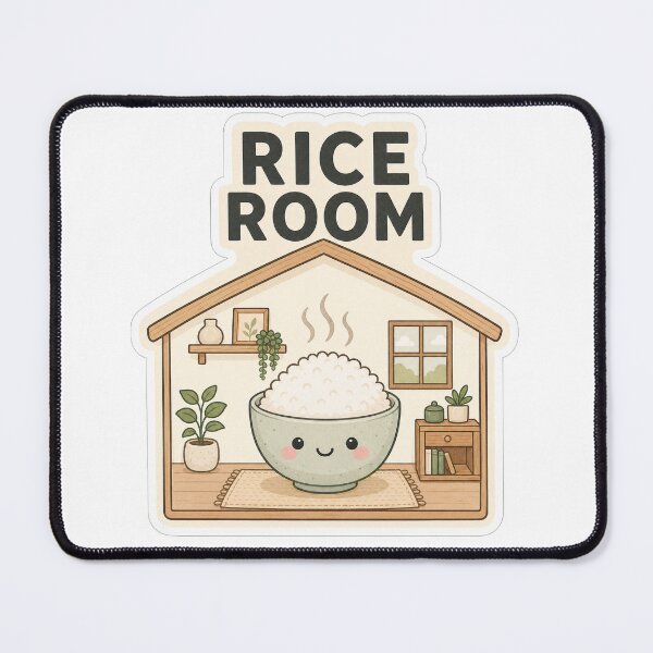 Item preview, Cozy Rice Room - Kawaii Steaming Rice Bowl Home Decor designed and sold by Atlant11.