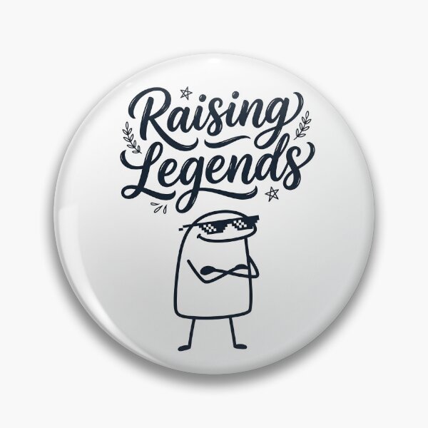 Item preview, Raising Legends Funny Pixel Sunglasses Dad Meme designed and sold by drchzak.