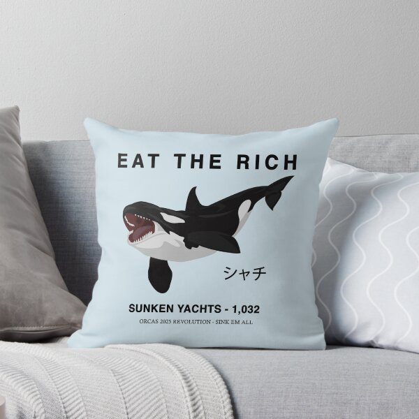 Item preview, Eat The Rich - Orca Revolution designed and sold by DFerraz.