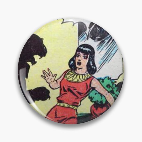 Item preview, Stay Back Don't Touch Me - Vintage Golden Age Comic Panel designed and sold by Lilith.3x313 Vault.