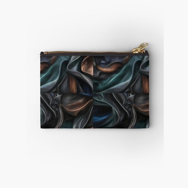 Item preview, Dark Metallic Abstract Fabric Folds Texture designed and sold by frumixart.