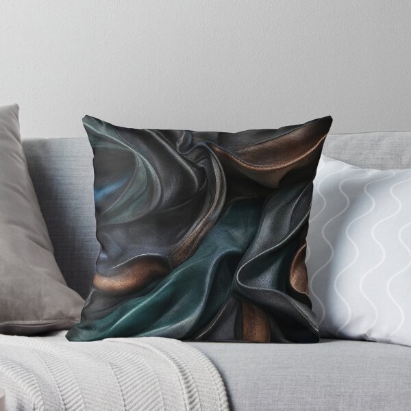 Item preview, Dark Metallic Abstract Fabric Folds Texture designed and sold by frumixart.