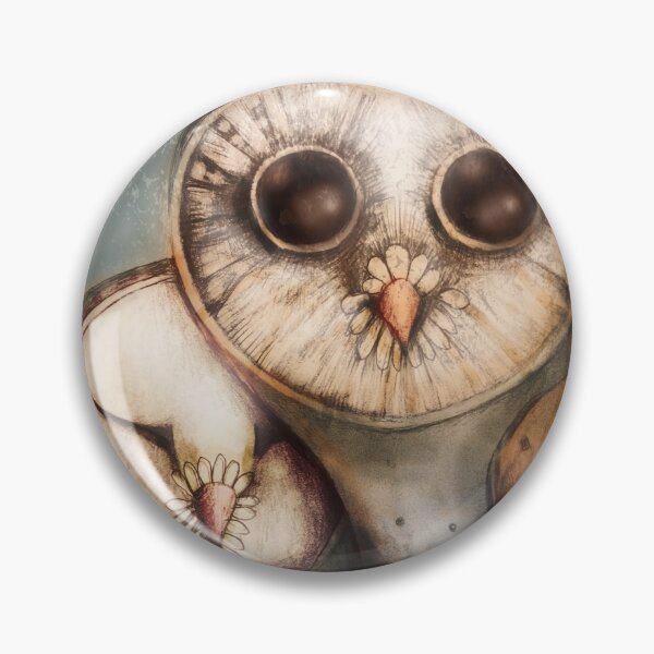 Item preview, Three Wise Owls Whimsical Barn Owl Family designed and sold by Karin Taylor.