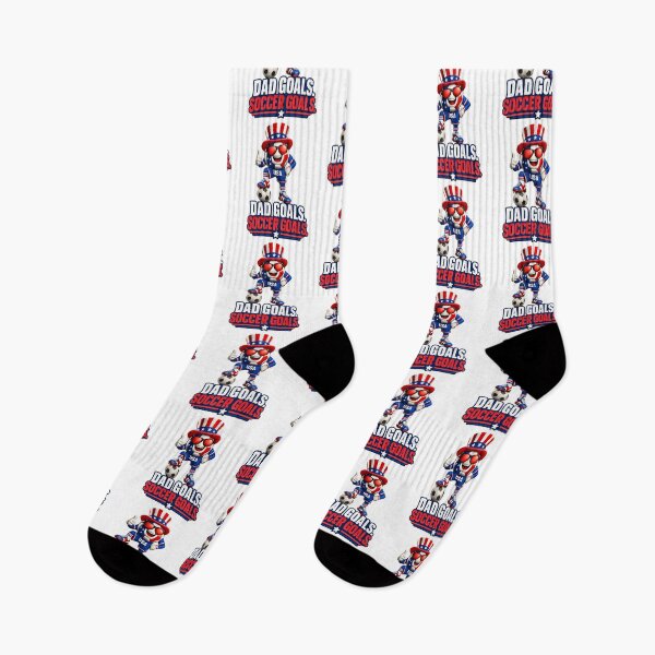 Item preview, Dad Goals Soccer Goals | Patriotic USA Soccer Dad Funny Father's Day Design designed and sold by ArtSpark Studio.