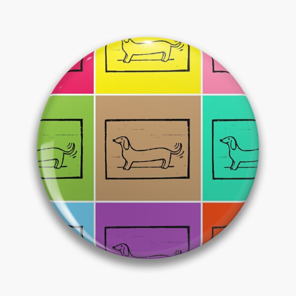 Aperçu de l'œuvre Chiens teckels créée et vendue par SombreroDoodles.