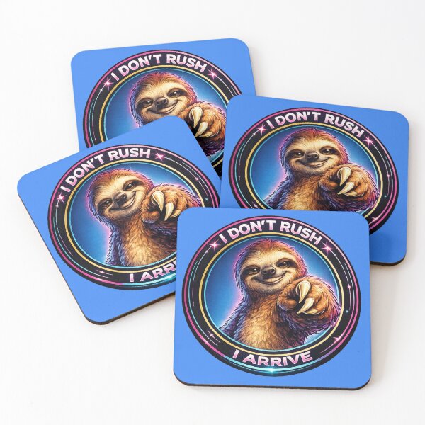 Item preview, Sloth - I Don't Rush - I Arrive designed and sold by shorethings.
