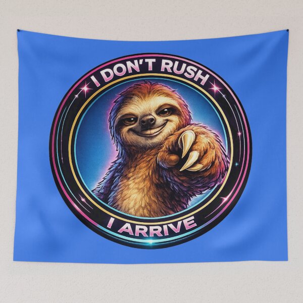 Item preview, Sloth - I Don't Rush - I Arrive designed and sold by shorethings.