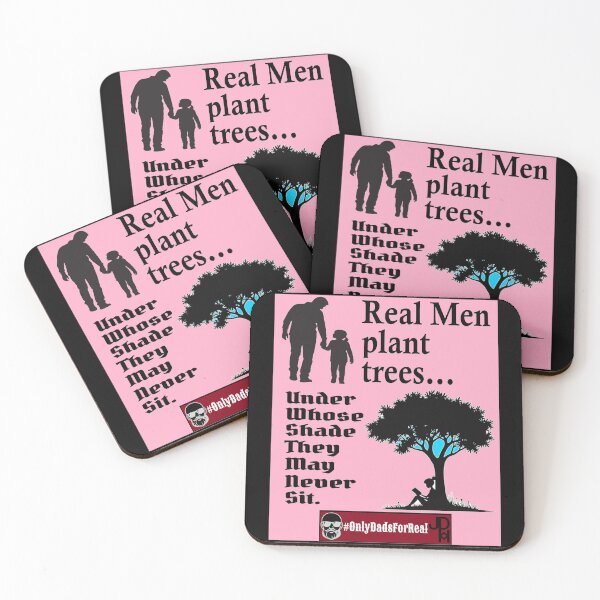 Item preview, Real Men Plant Trees (Pink) *More Colors Available in Collection designed and sold by OnlyDadsForReal.