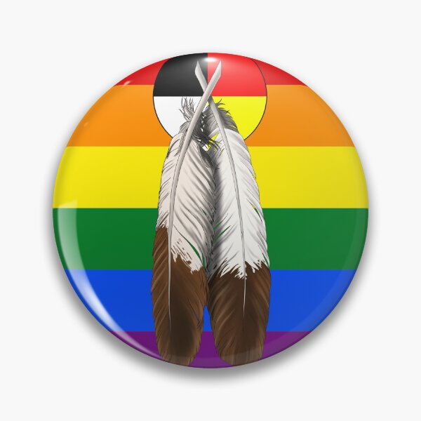 Item preview, Two Spirit Indigenous Pride designed and sold by ThompArtDesign.