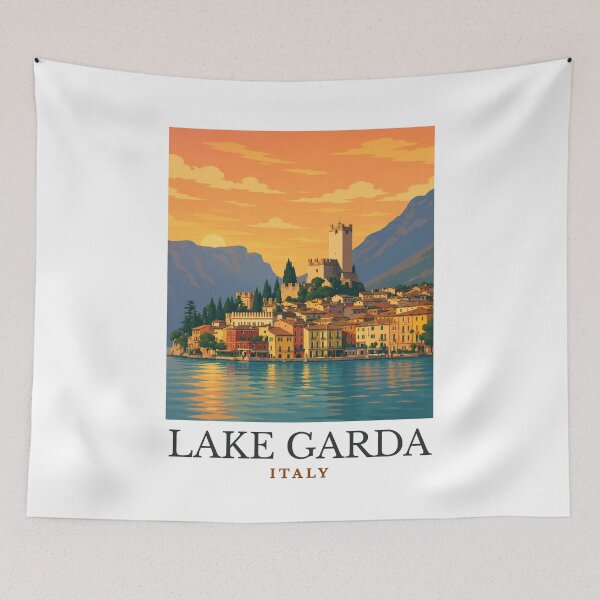 Item preview, Lake Garda - Italy designed and sold by GoodOldVintage.