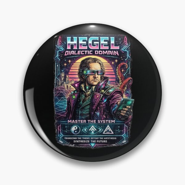 Item preview, Hegel: Master the System – Cyberpunk Dialectic Domain designed and sold by PHILOSOPHY-SWAG.