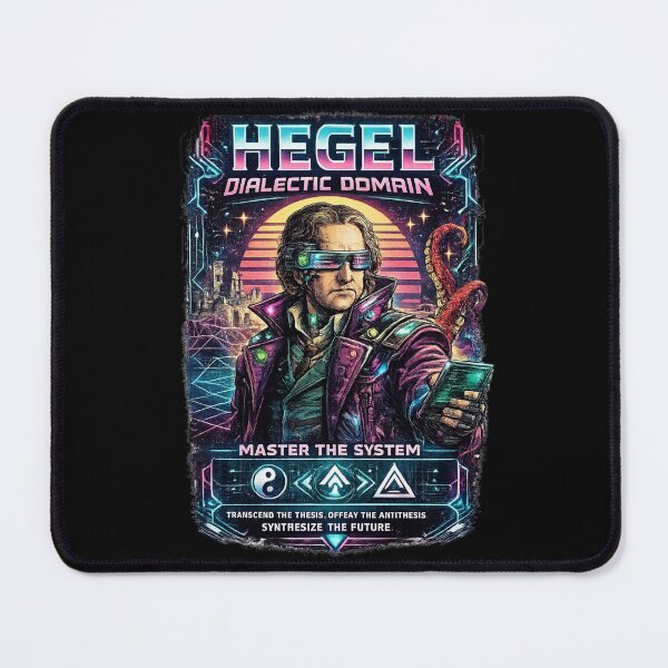 Item preview, Hegel: Master the System – Cyberpunk Dialectic Domain designed and sold by PHILOSOPHY-SWAG.