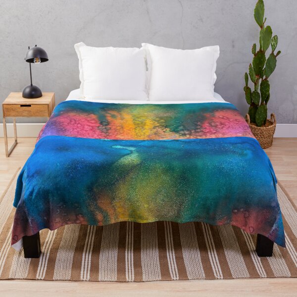 Item preview, Where the Rainbow Ends Watercolor Painting designed and sold by Painted Magic Studio.
