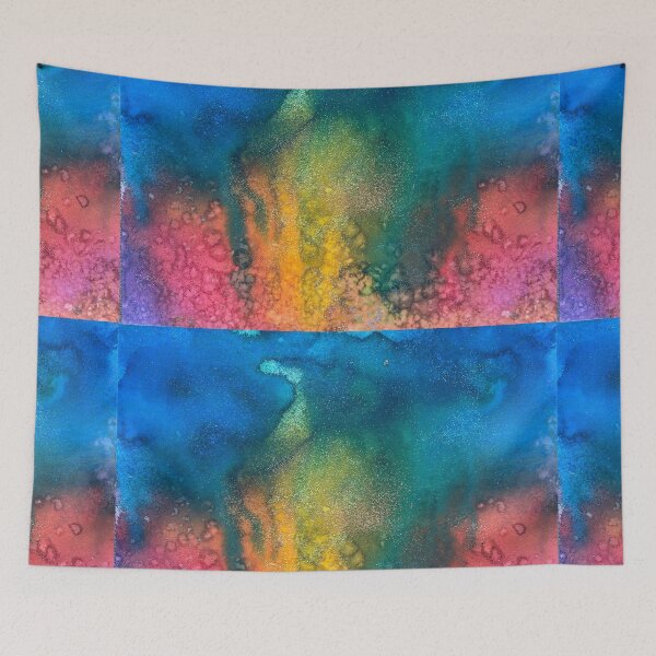 Item preview, Where the Rainbow Ends Watercolor Painting  designed and sold by Painted Magic Studio.