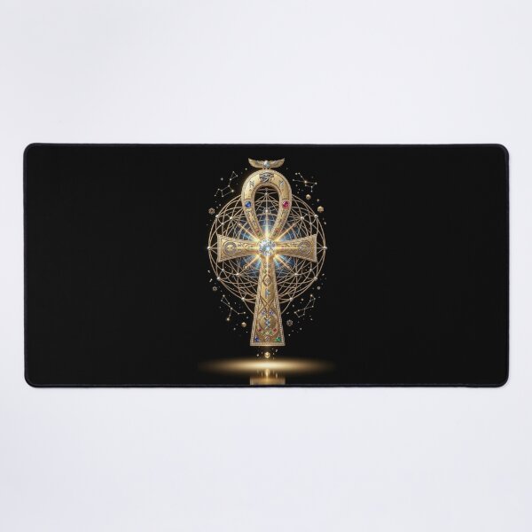 Item preview, Cosmic Ankh Sacred Geometry | Ancient Egyptian Spiritual Symbol Art designed and sold by Queen Cleopatra.