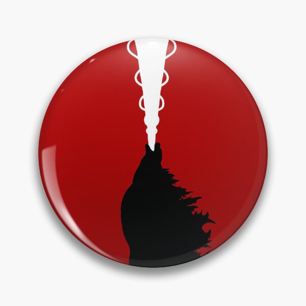 Item preview, Godzilla Beam Silhouette (Red) designed and sold by The Steele Forge.