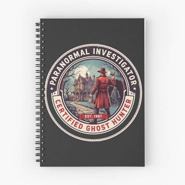 Item preview, Paranormal Investigator Certified Ghost Hunter – Haunted House Ghost Hunting Design designed and sold by ArcticFoxStudio.