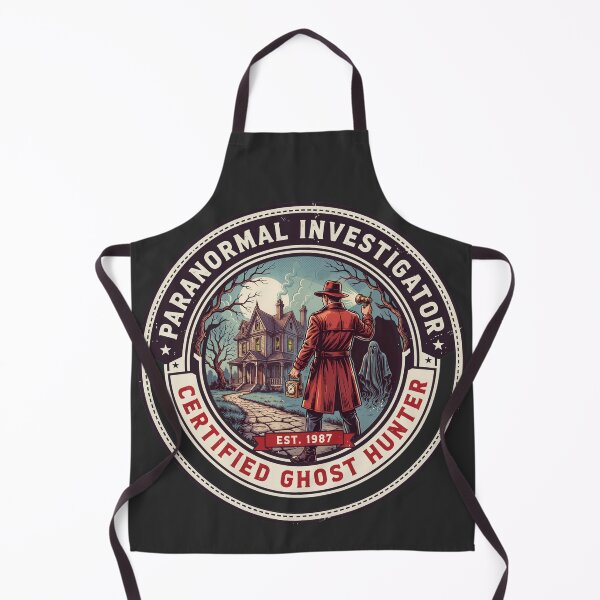Item preview, Paranormal Investigator Certified Ghost Hunter – Haunted House Ghost Hunting Design designed and sold by ArcticFoxStudio.